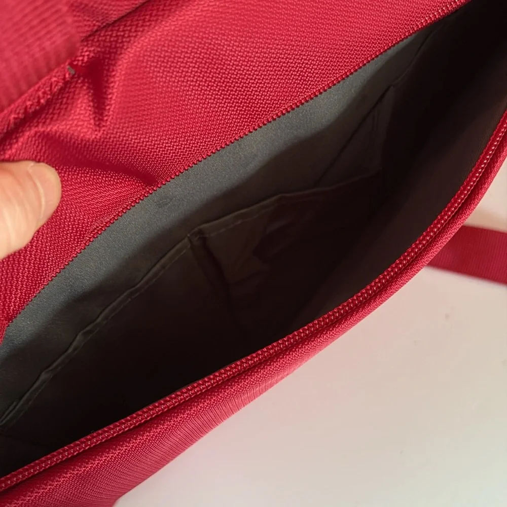 Tucano Red Nylon Minimalist Laptop Bag